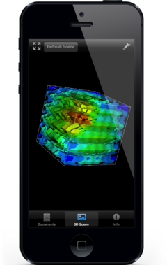 KiwiViewer data with custom color map